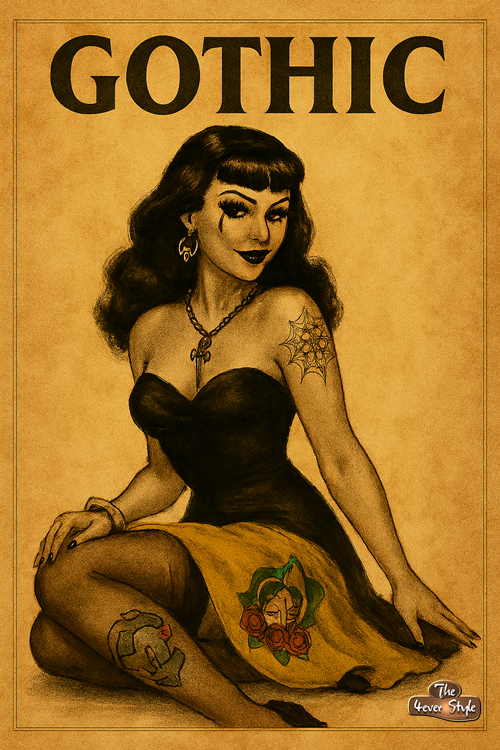 Pin-Up Gótica